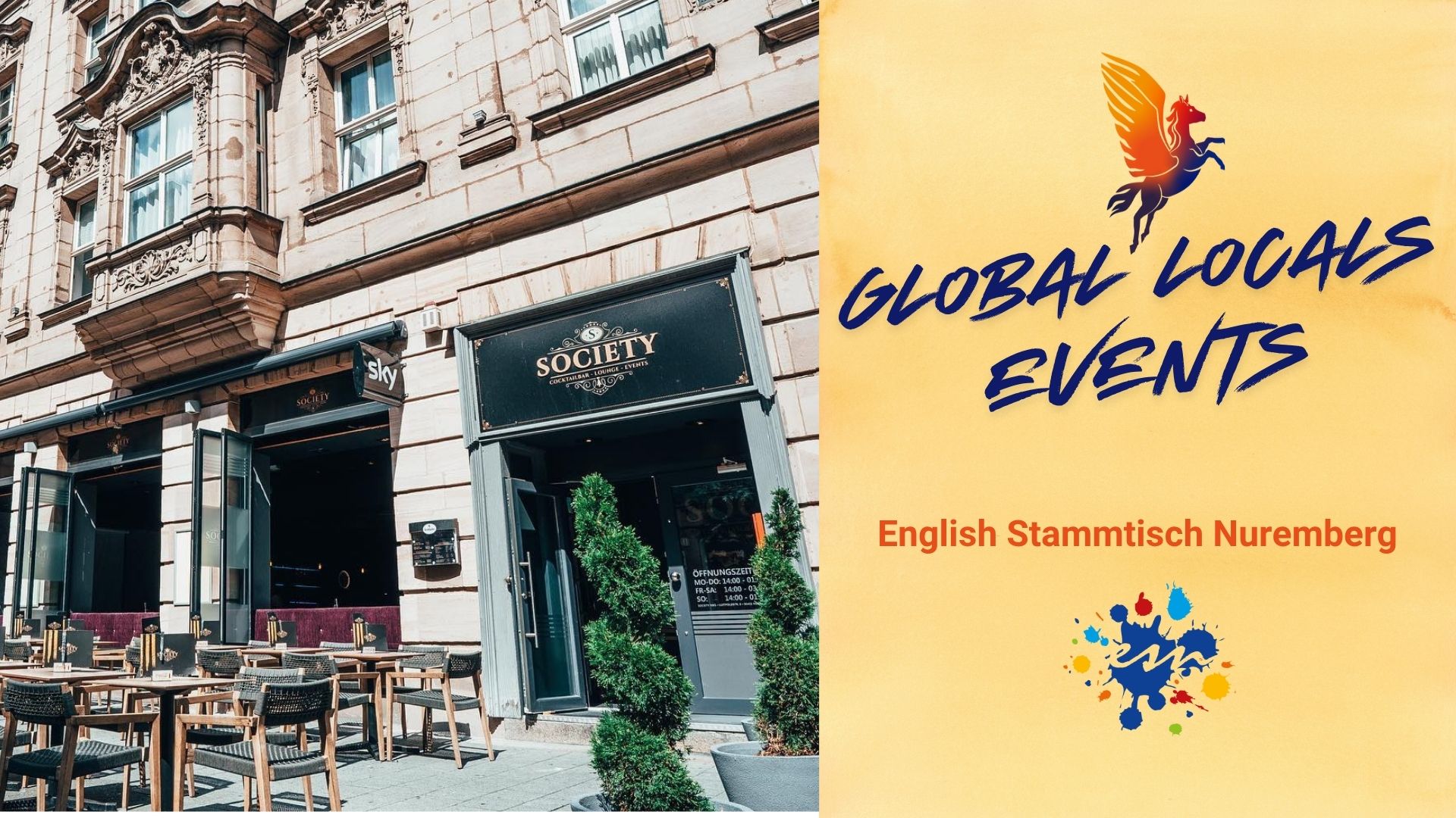 Global Locals, English Stammtisch Nuremberg at Society, Nuremberg